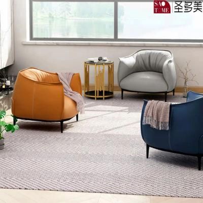 Colors PU Leather Living Room Furniture Leisure Chairs