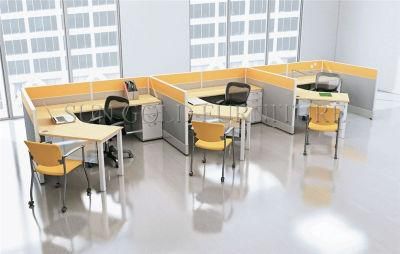 Good Quality U Shape Office Worstation Multifunctional Office Desk Sz-Wsj007