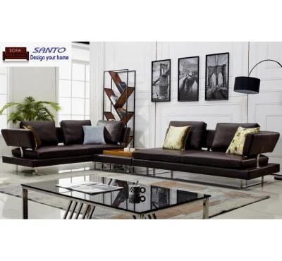 Sectional Modern Leather Sofa