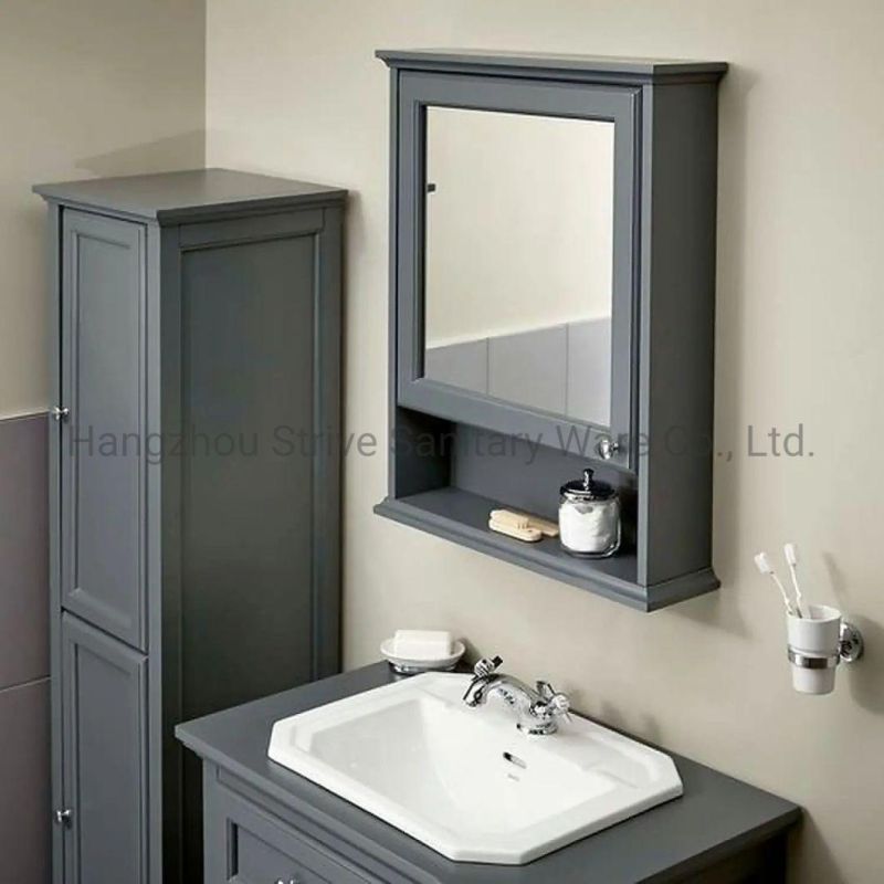 Plywood Mirror Wall Cabinet Bathroom Medicine Cabinet