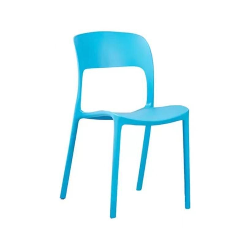Colored PP Modern Cheap Wholesale Monoblock Seat Stackable Plastic Chair