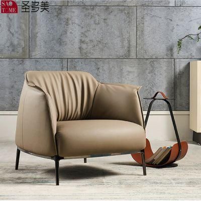 Metal Leg Coffee Leisure Dining Fabric Furniture Living Room Chairs