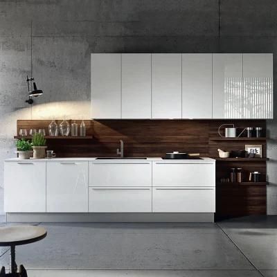 Grey Simple Modern Kitchen Furniture