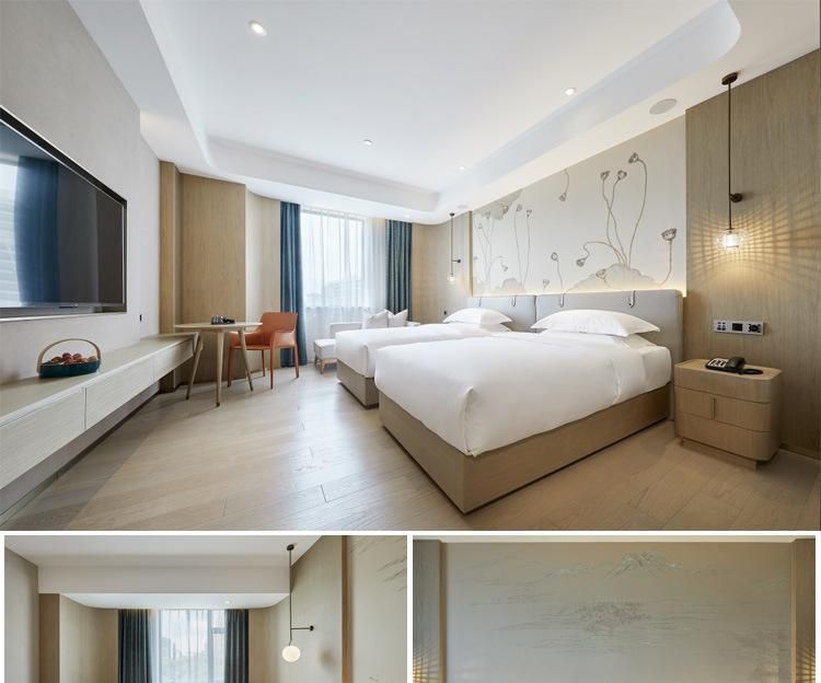 Customized Stars Hilton Hospitality Bed Room Luxury Hotel Bedroom Furniture Set with Modern Design