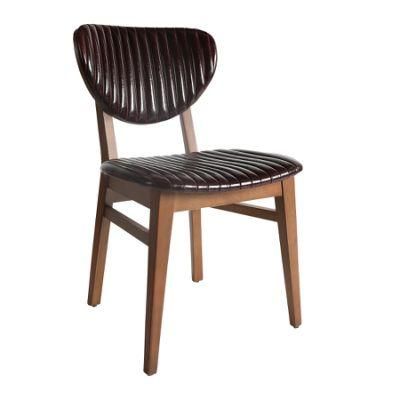 Luxury Design Restaurant Modern Fabric Dining Chairs OEM Solid Wood