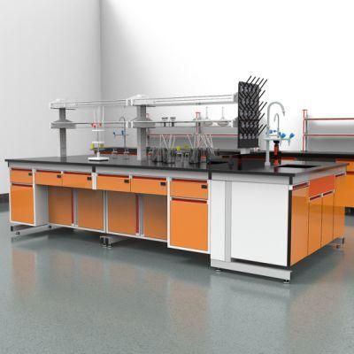 High Quality Wholesale Custom Cheap Pharmaceutical Factory Steel All Steel Lab Bench, Fashion School Steel Steel Lab Furniture/