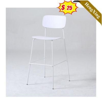 Wholesale office furniture outdoor plastic pp plastic metallic frame beauty dinning chair