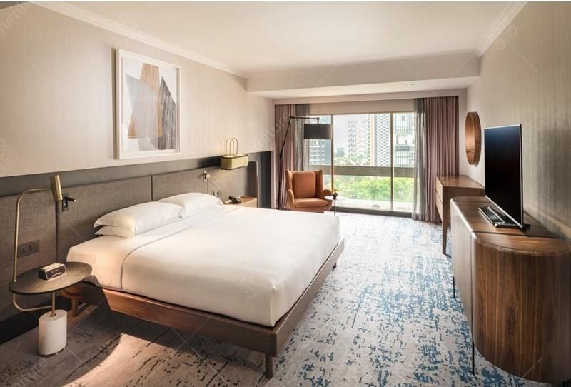 Custom Made Luxury Wooden Hotel Bedroom Furniture Suite Sets