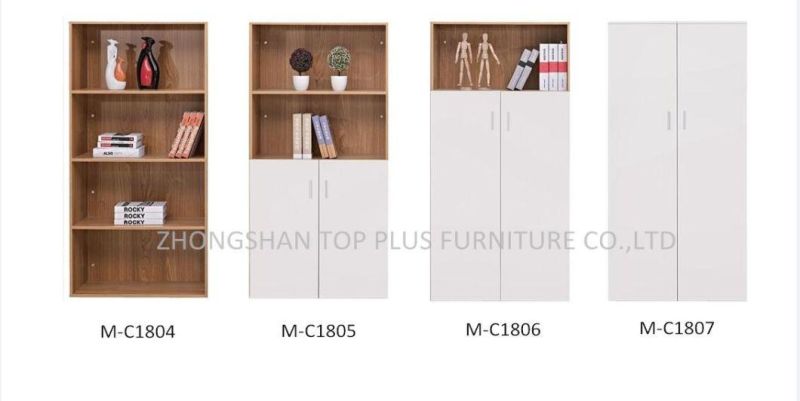 Hot Sale 2-Doors Wooden Office School Bookcase Office Furniture (M-C1806)