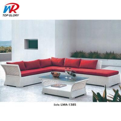 Hot Sell Garden Sofa Set Wicker Outdoor Rattan Sofa Set Furniture Rattan Outdoor Garden Sofa