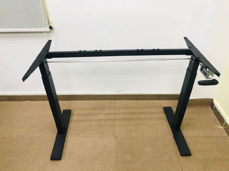 Manual Lifting Table Household Desk Standing Office Computer Desk Study Desk Children Primary School Students Learning Writing Desk Electronic Competition Table