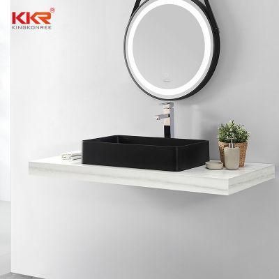 Kkr Round Bathmirrors Modern Smart Frameless Bathroom Vanity LED Mirror Anti-Fog Mirror