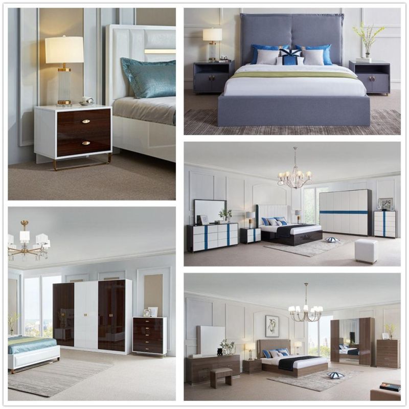 Latest Design Elegant Fashionable Style Bedroom Furniture Sets for Sale