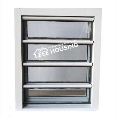 Factory Supply Modern Air Louvers with Adjustable Glass Blades in a Modern Building