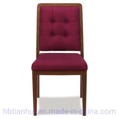 Modern Furniture Hot Selling New Design Wood Grain Restaurant Dining Chair