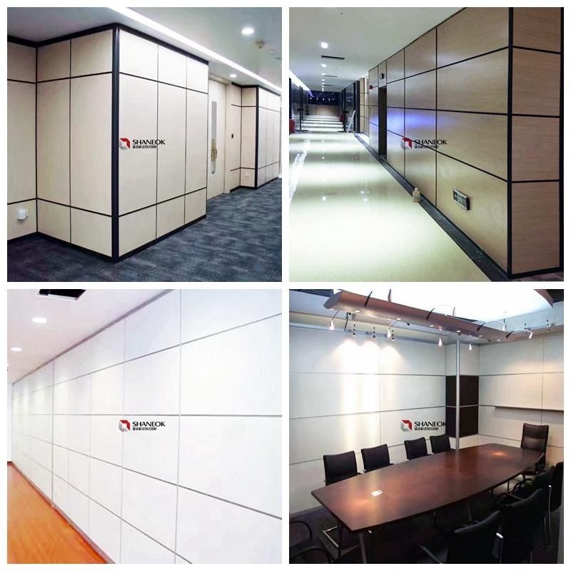 Classical Fibreboards Full or Half Office Glass Partition Walls