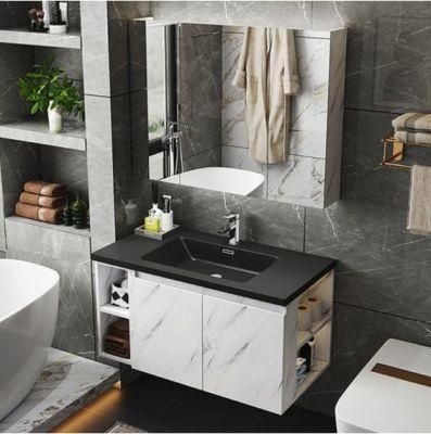 Light Luxury Bathroom Cabinet Combination Wash Face Sink Rock Board All Basin Modern Simple Toilet Wash Set
