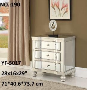 High Quality Cheap Livingroom Cabinet Mirrored Wood Storage Cabinet Furniture