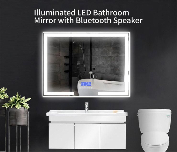Home Decoration Rectangle Bathroom LED Mirror