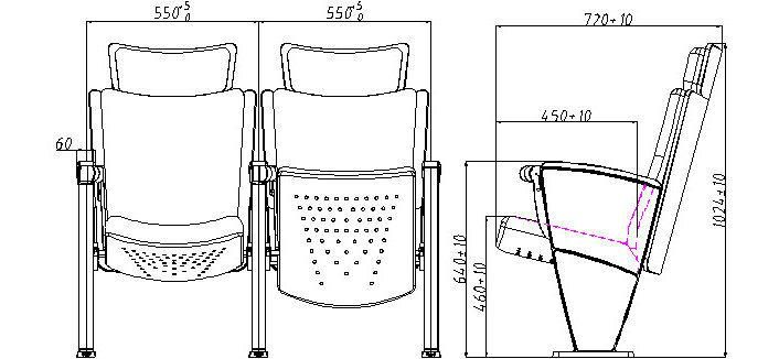 Economic Classroom Media Room Office Stadium Church Auditorium Theater Chair