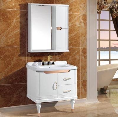 CE Hotel PVC or MDF Materia Australia-Style Bathroom Vanity Cabinet