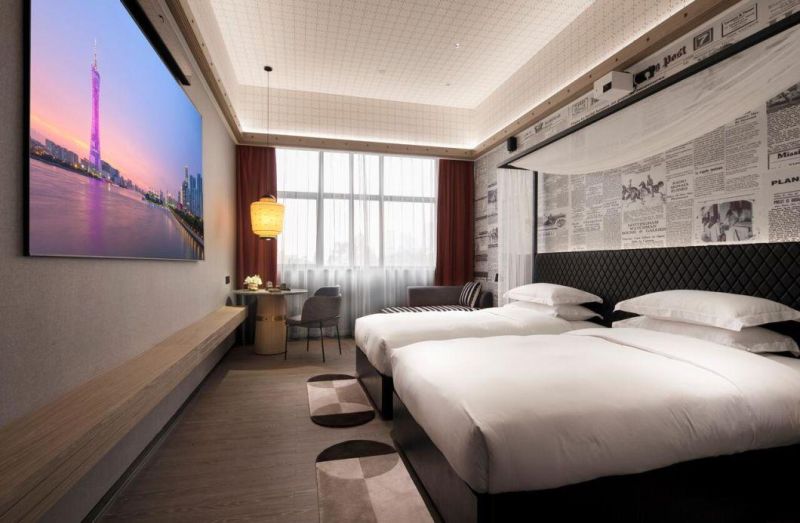 Custom Complete Set High Quality Resort Hotel Furniture Bedroom Double