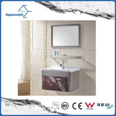 European Style Fashionble Modern Stainless Steel Bathroom Furniture