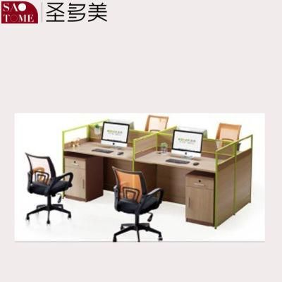 Office Furniture Four Card Slot Office Desk