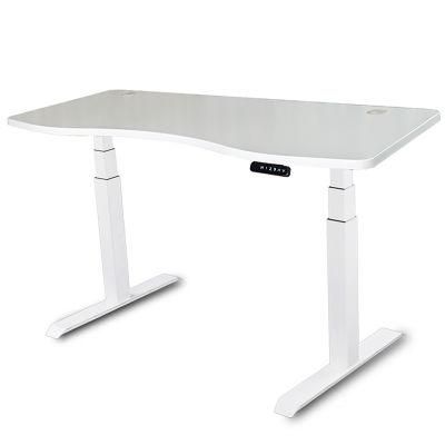 Double Motor Electric Sit to Stand Height Adjustable Teaching Desk