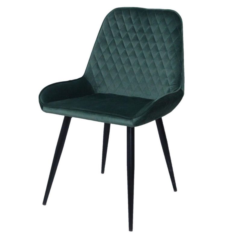 Velvet Chair Claudia Living Room Accent Furniture Modern Velvet Fabric Accent Chair