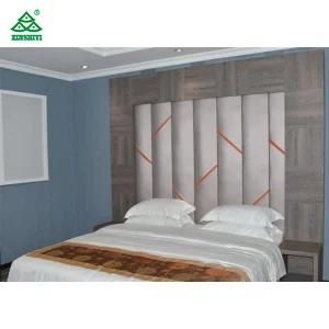 Contemporary Hotel Furniture Formica Laminate Fireproof Panel Hotel Bedroom Set