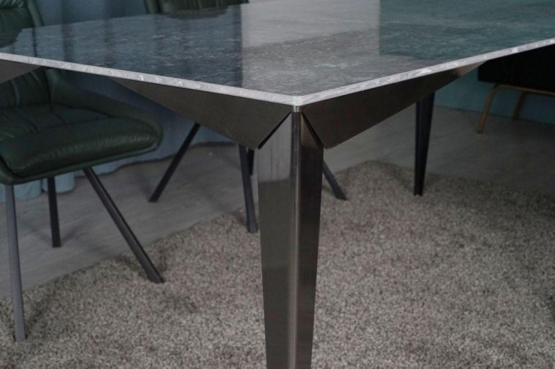 Custom Wholesale Modern Contemporary Metal Frame Dining Tables