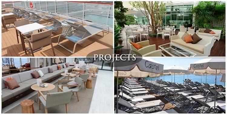 Modern Outdoor Garden Furniture, Leisure Beach Chair, Anti-Ultraviolet Sunbathing Daybed