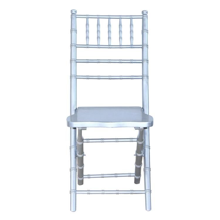 High Quality Solid Wood Folding Chiavari Chair Folding Tiffany Chair