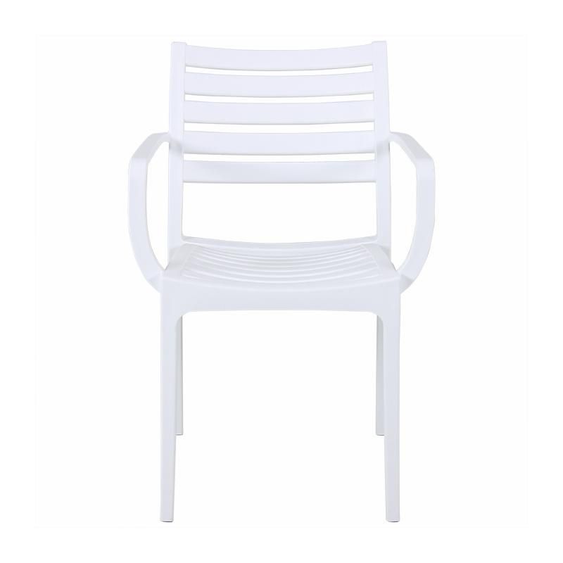 Rikayard High Quality Modern Cheap Wholesale Joplin Dining Arm PP Plastic Chair