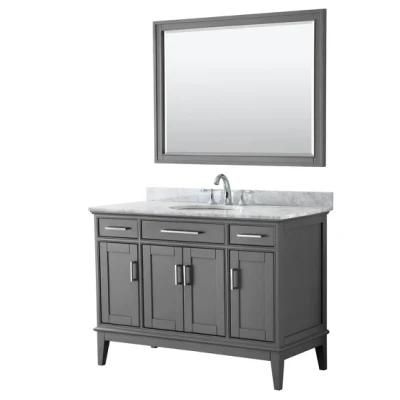 48&quot; Single Bathroom Vanity - Dark Gray