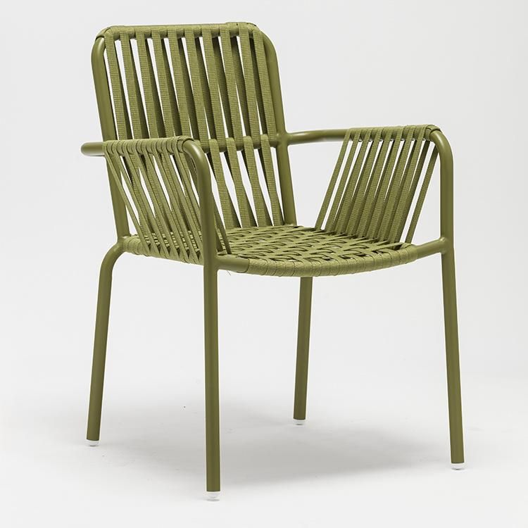 Luxury Modern Garden Chairs Outdoor Furniture with Plastic Rope