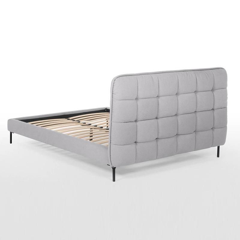 Custom Product Modern Home Furniture Bedroom Simple Design Bed Frame