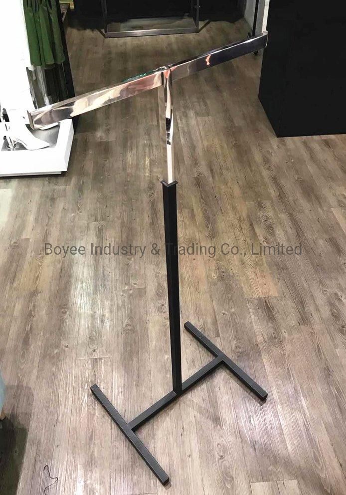 Modern Decoration Stainless Steel or Metal Retail Clothing Display Racks