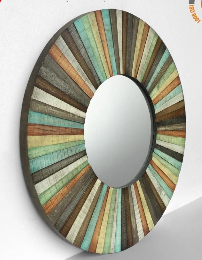 Nordic Simple Nordic Wall Art Mirror Home Furniture (LH-170818)