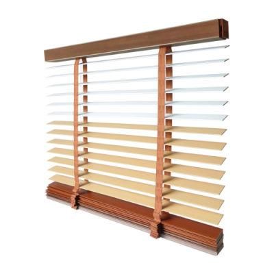 Basswood Wooden Venetian Blind Motorized Blinds