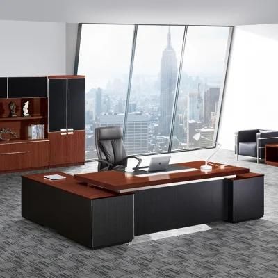 Foshan Luxury Office Supply Wholesale Market Boss Modern Home Wooden Computer Executive Table Desk Office Furniture