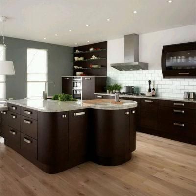 Marble Top American Wood Kitchen Cabinet