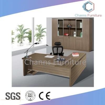 Modern Furniture Melamine Type Office Desk with Side Return (CAS-D5431)
