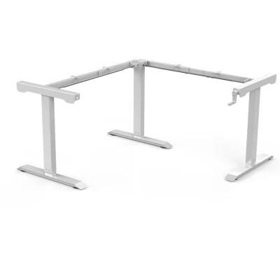 Adjustable Height Table Crank Standing Desk Manual Crank