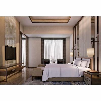 Gorgeous Luxury Wood Hotel King Size Bed Room Suite Furniture