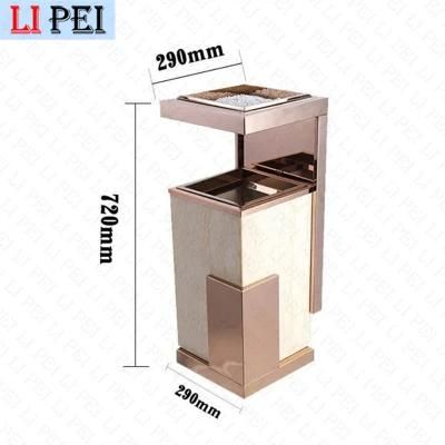 Custom Modern Business Household Office Hotel Wooden Trash Can