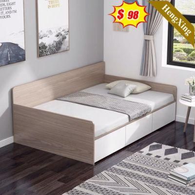 Chinese Modern Bedroom Living Room Home Furniture Beds Kids Children Single Queen Upholstered PU Leather King Size Bed