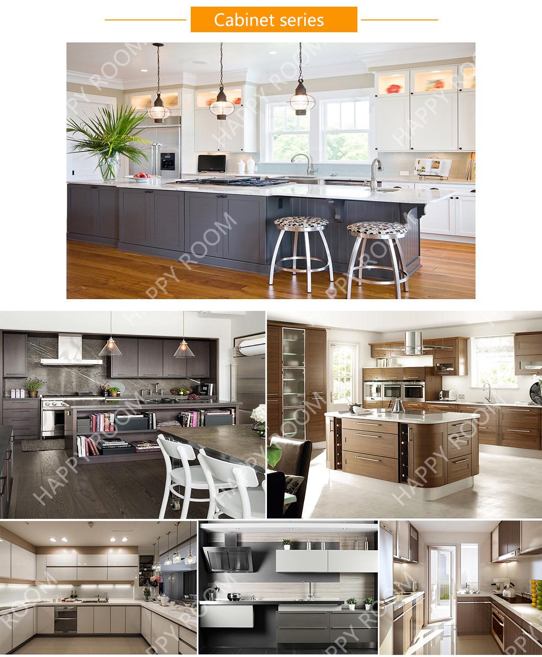 2021 Happyroom Manufacturer Custom Made High Quality Aluninum/Aluminium Kitchen Cabinet Furniture