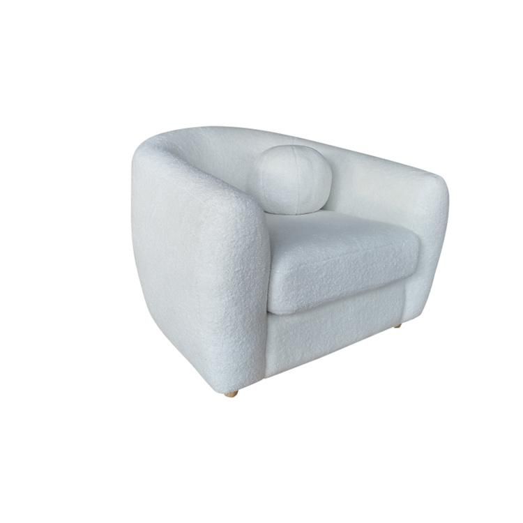 New Arrival Modern Luxury Livingroom Single Sofa